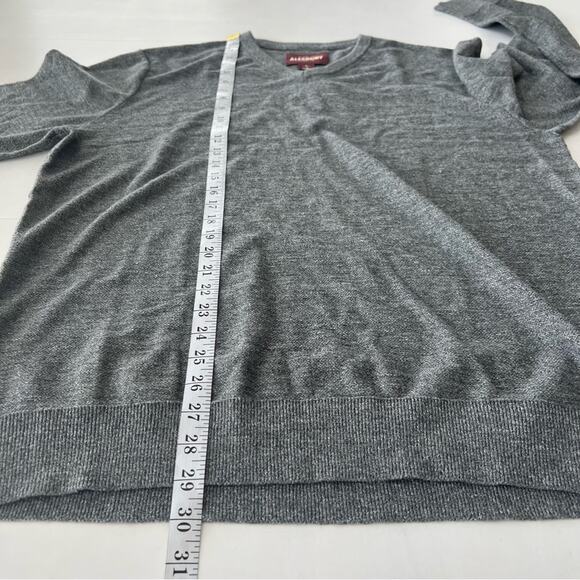 NEW Alesbury Riverside V-Neck Sweater Men’s SIZE XL Grey Regular Fit Long Sleeve - Picture 4 of 6
